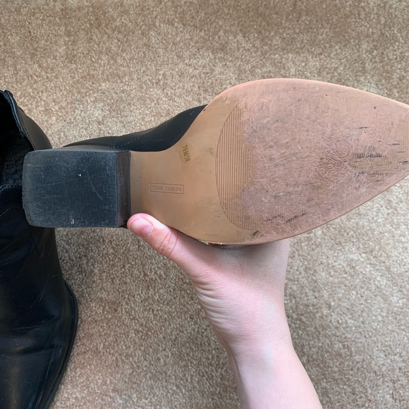 Vince Camuto Black Ankle Boots - Picture 7 of 7